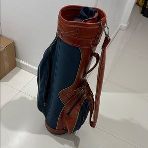 Stylish Blue and Brown Men's Bag